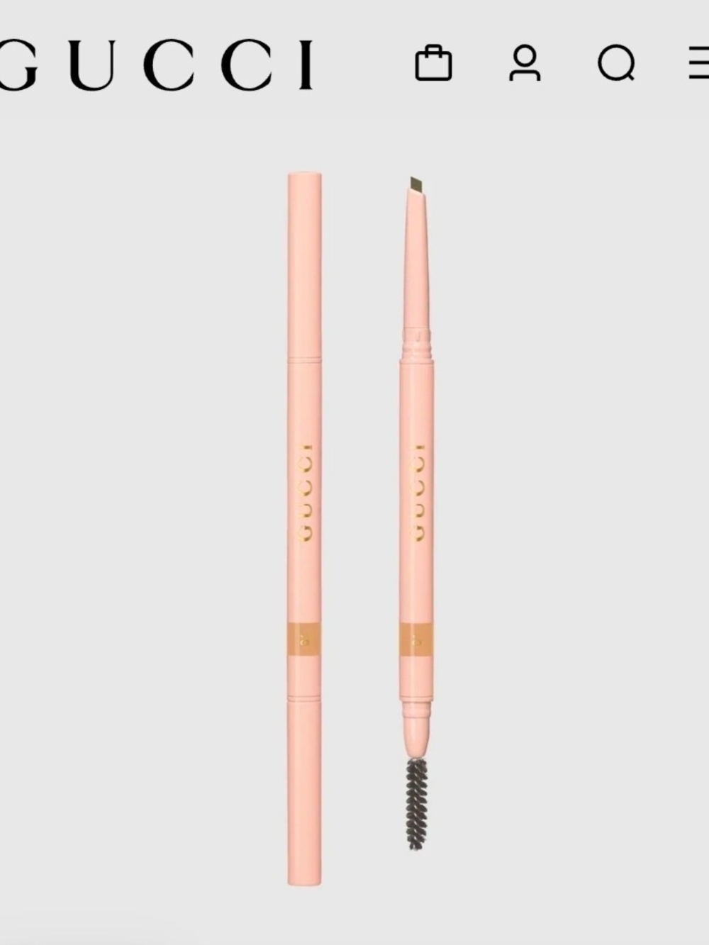 Gucci Waterproof Eyebrow Pencil in MIEL